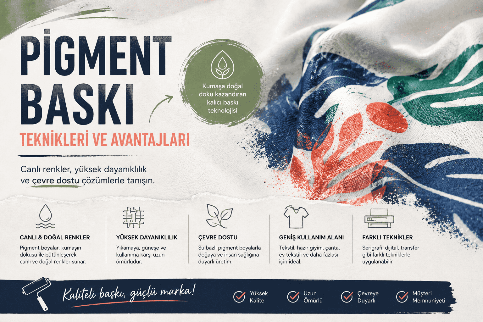 Pigment Baskı Teknikleri ve Avantajları